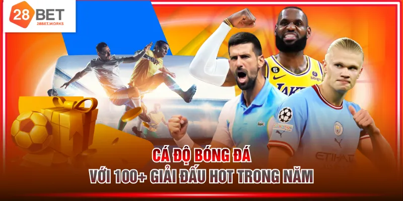 Cá độ bóng đá với 100+ giải đấu hot trong năm