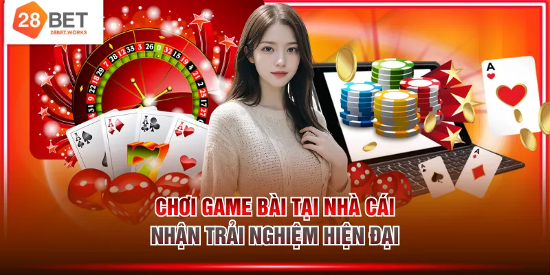 Chơi game bài tại nhà cái nhận trải nghiệm hiện đại