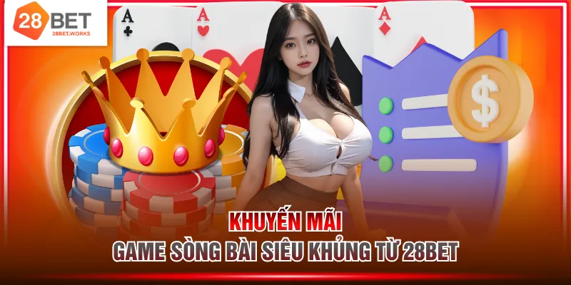 Khuyến mãi game sòng bài siêu khủng từ 28BET