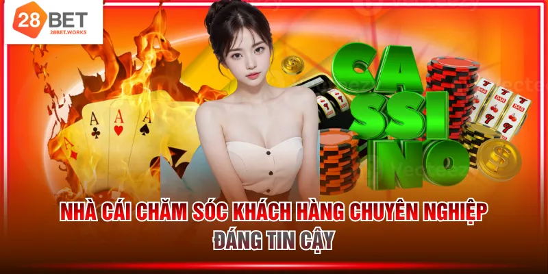 Nhà cái chăm sóc khách hàng chuyên nghiệp, đáng tin cậy
